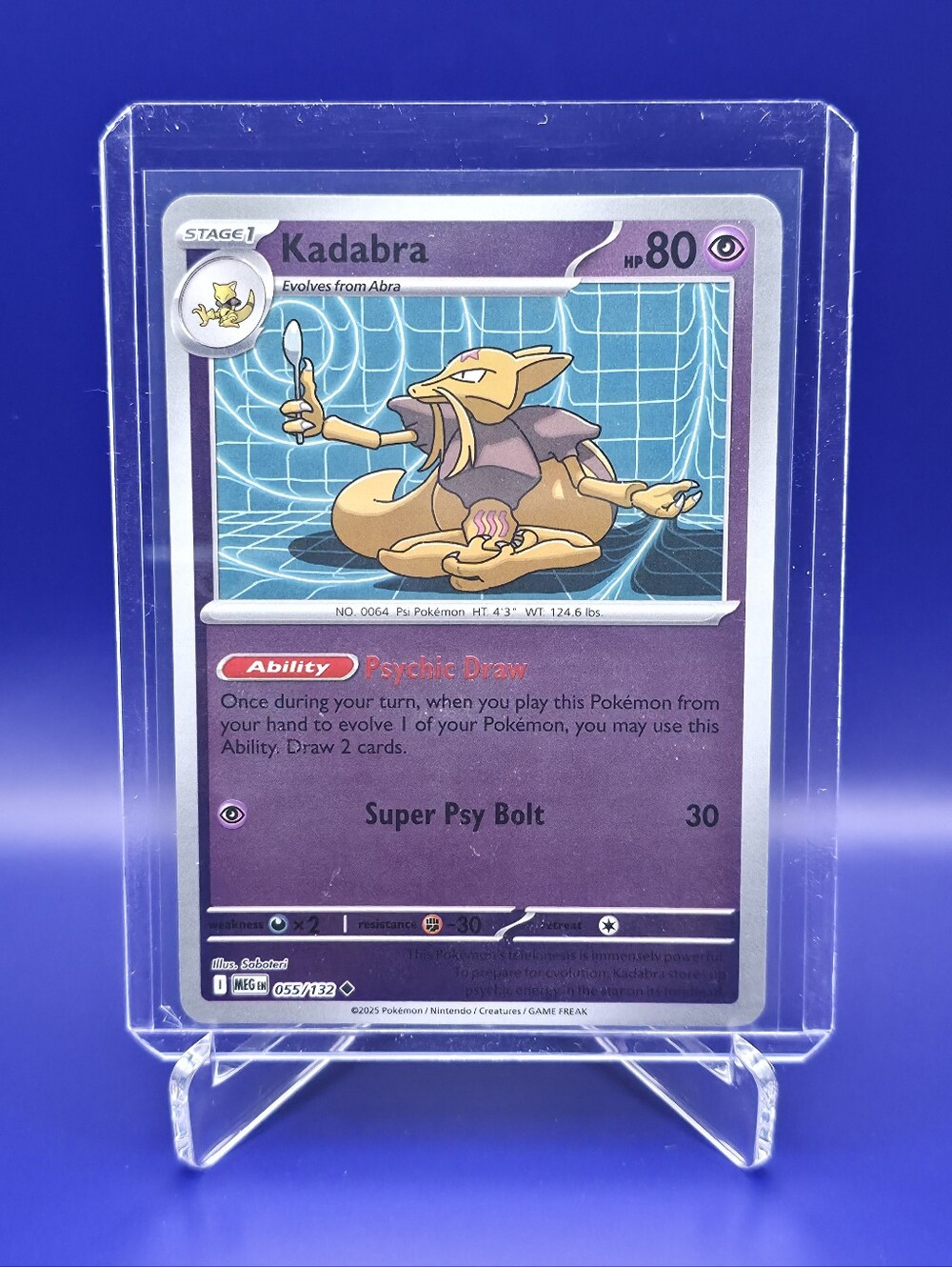 Pokémon TCG - Kadabra - Mega Evolution - Reverse Holo - 055/132